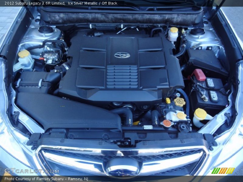 Ice Silver Metallic / Off Black 2012 Subaru Legacy 3.6R Limited
