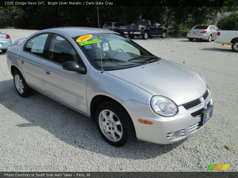 Bright Silver Metallic / Dark Slate Gray 2005 Dodge Neon SXT