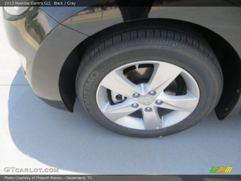 Black / Gray 2013 Hyundai Elantra GLS