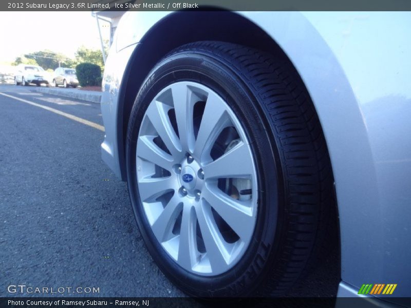 Ice Silver Metallic / Off Black 2012 Subaru Legacy 3.6R Limited