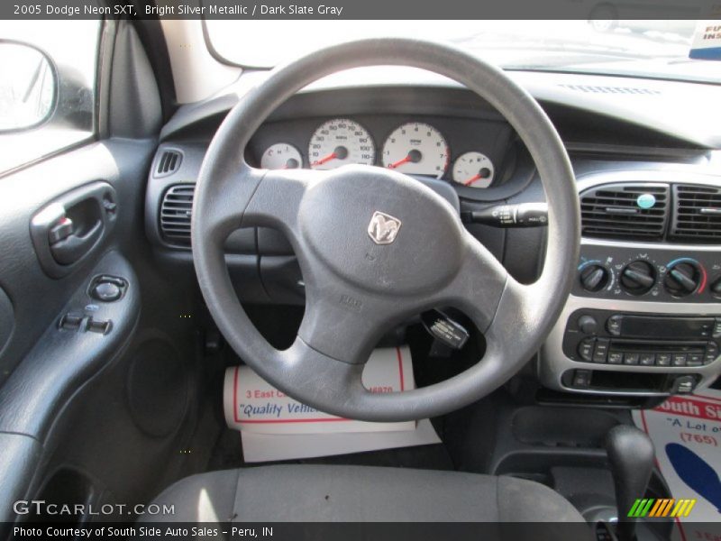 Bright Silver Metallic / Dark Slate Gray 2005 Dodge Neon SXT