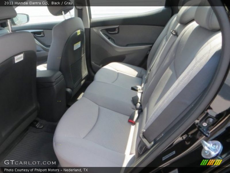 Black / Gray 2013 Hyundai Elantra GLS