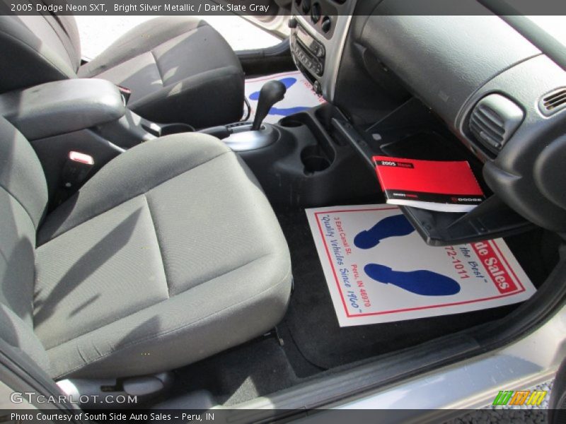 Bright Silver Metallic / Dark Slate Gray 2005 Dodge Neon SXT