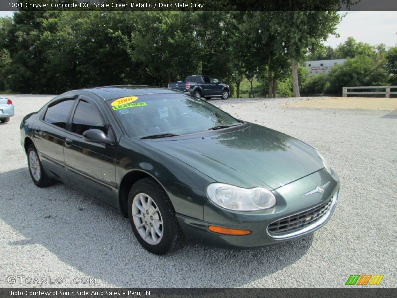 Shale Green Metallic / Dark Slate Gray 2001 Chrysler Concorde LXi