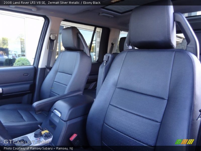 Zermatt Silver Metallic / Ebony Black 2008 Land Rover LR3 V8 SE