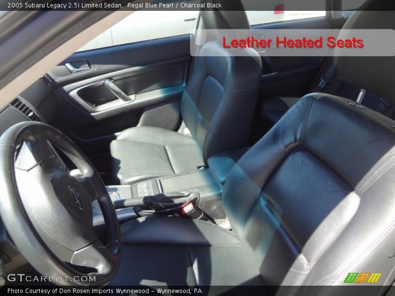 Regal Blue Pearl / Charcoal Black 2005 Subaru Legacy 2.5i Limited Sedan