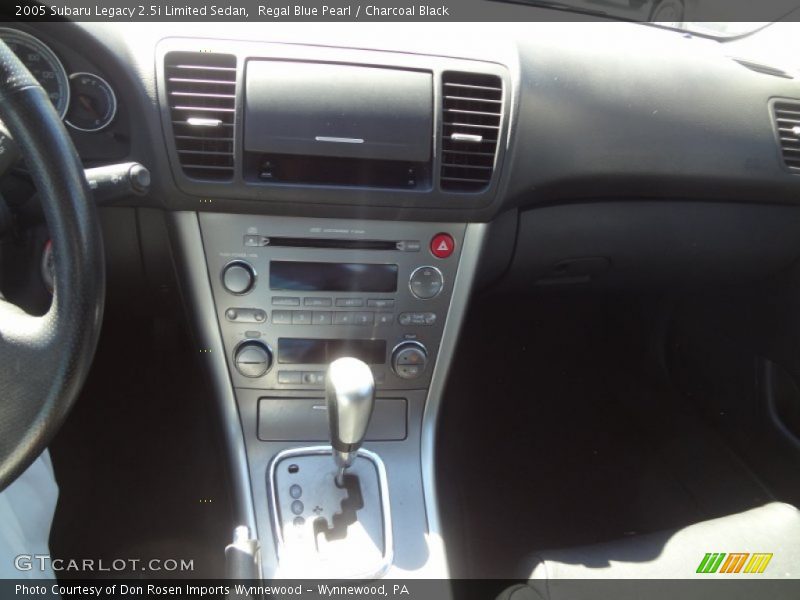 Regal Blue Pearl / Charcoal Black 2005 Subaru Legacy 2.5i Limited Sedan