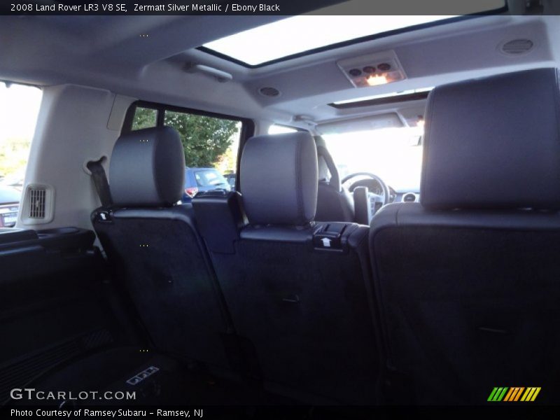Zermatt Silver Metallic / Ebony Black 2008 Land Rover LR3 V8 SE