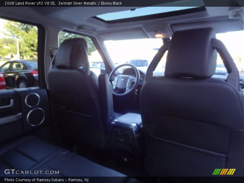 Zermatt Silver Metallic / Ebony Black 2008 Land Rover LR3 V8 SE