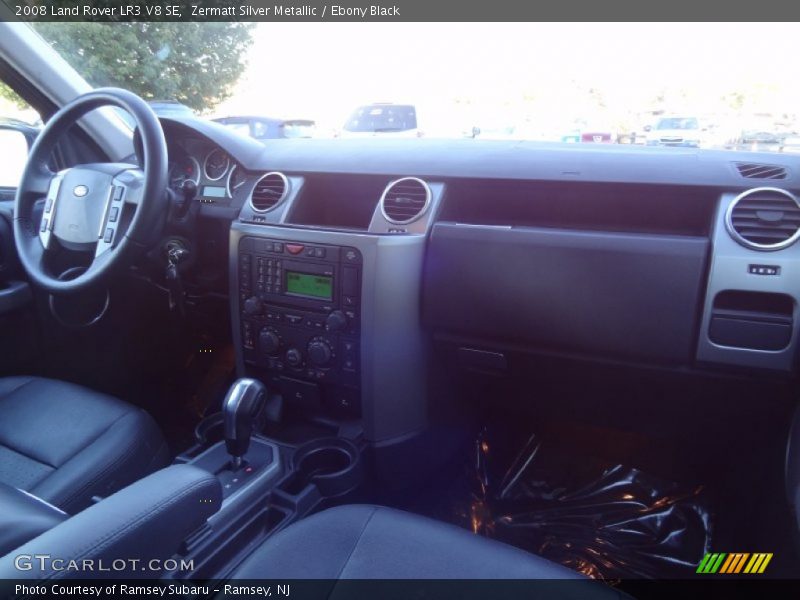 Zermatt Silver Metallic / Ebony Black 2008 Land Rover LR3 V8 SE