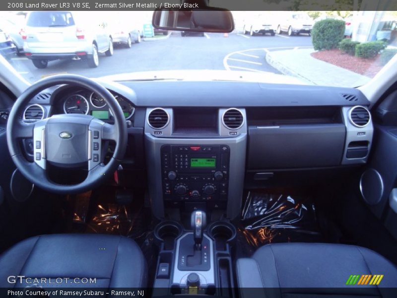 Zermatt Silver Metallic / Ebony Black 2008 Land Rover LR3 V8 SE