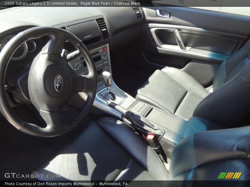 Regal Blue Pearl / Charcoal Black 2005 Subaru Legacy 2.5i Limited Sedan