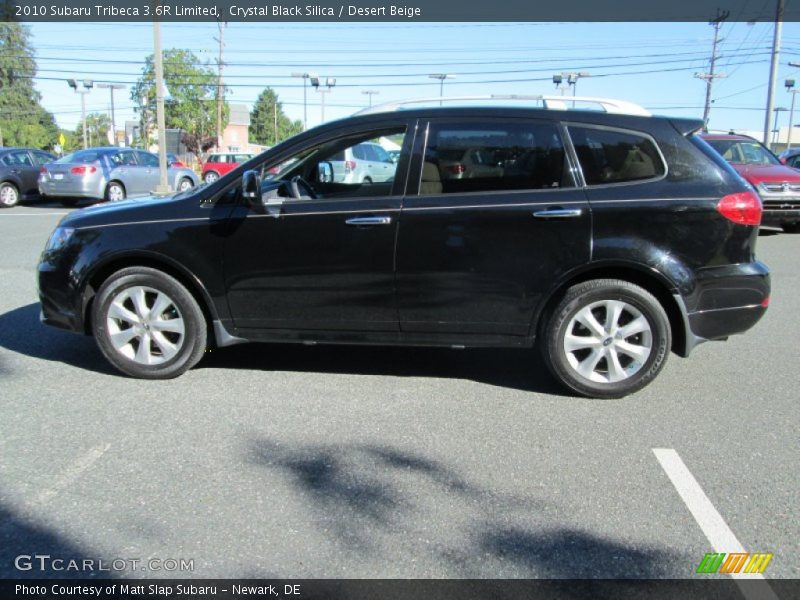Crystal Black Silica / Desert Beige 2010 Subaru Tribeca 3.6R Limited