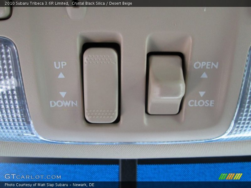 Crystal Black Silica / Desert Beige 2010 Subaru Tribeca 3.6R Limited