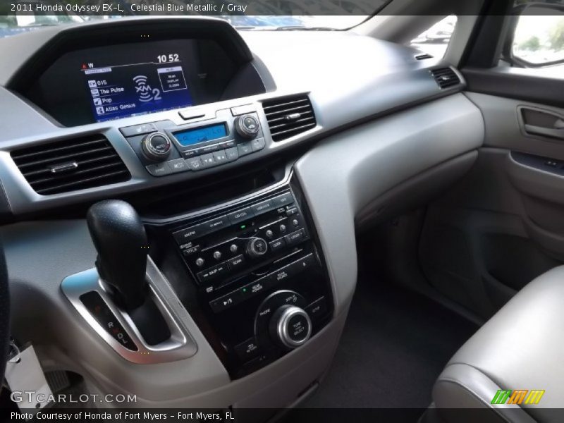 Celestial Blue Metallic / Gray 2011 Honda Odyssey EX-L