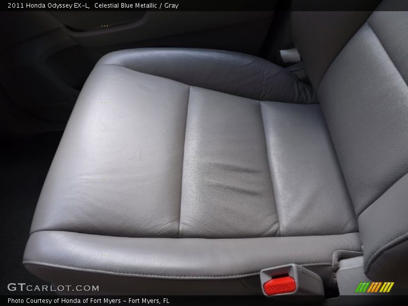 Celestial Blue Metallic / Gray 2011 Honda Odyssey EX-L
