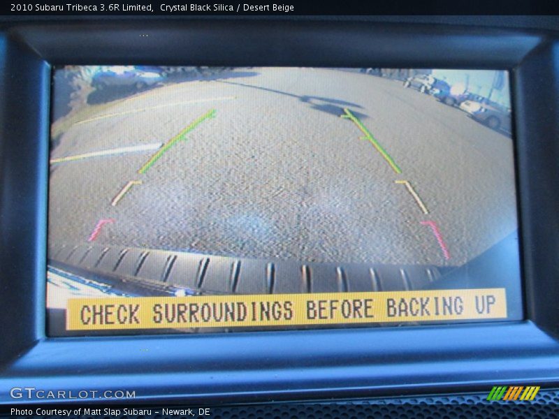 Crystal Black Silica / Desert Beige 2010 Subaru Tribeca 3.6R Limited