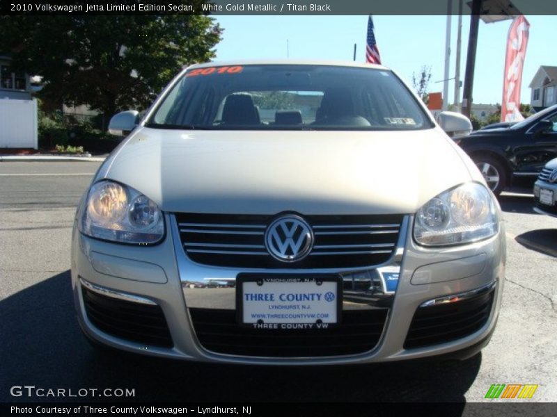 White Gold Metallic / Titan Black 2010 Volkswagen Jetta Limited Edition Sedan