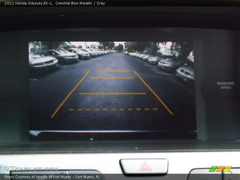 Celestial Blue Metallic / Gray 2011 Honda Odyssey EX-L