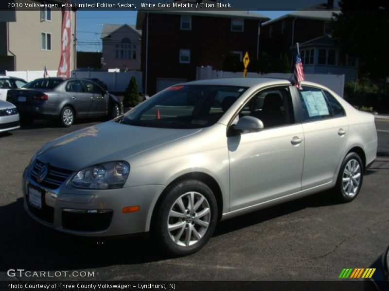 White Gold Metallic / Titan Black 2010 Volkswagen Jetta Limited Edition Sedan