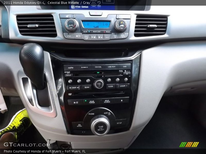 Celestial Blue Metallic / Gray 2011 Honda Odyssey EX-L