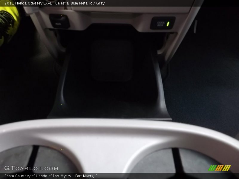 Celestial Blue Metallic / Gray 2011 Honda Odyssey EX-L