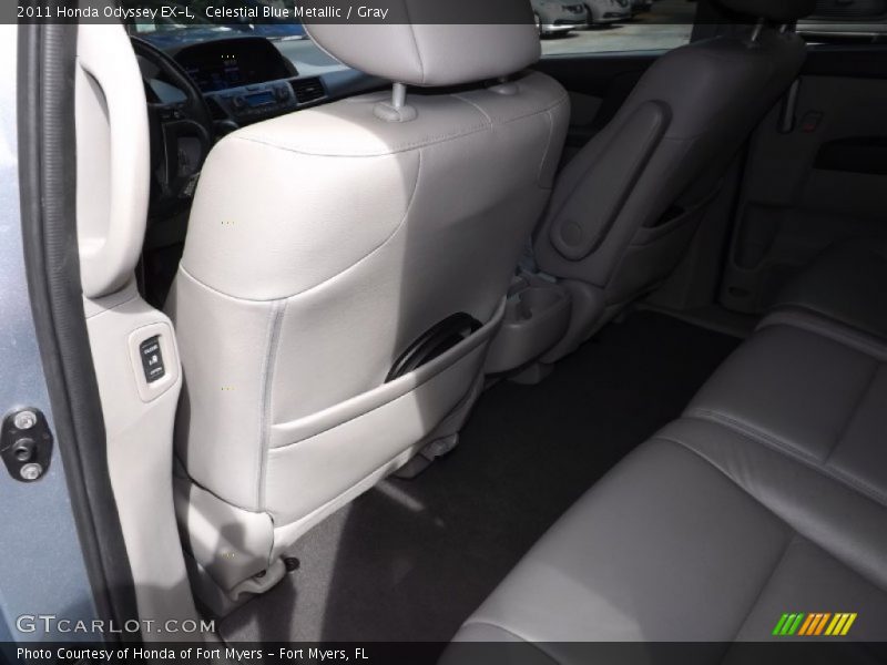 Celestial Blue Metallic / Gray 2011 Honda Odyssey EX-L