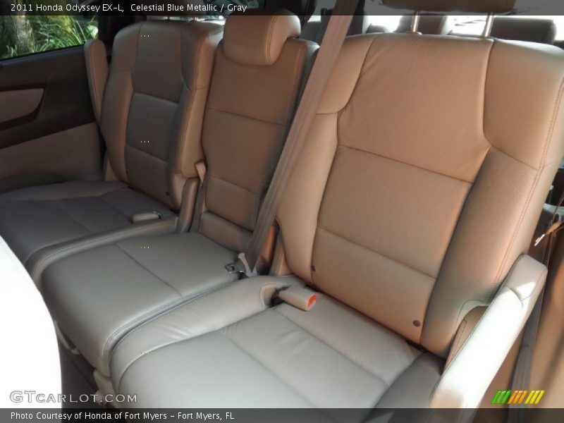 Celestial Blue Metallic / Gray 2011 Honda Odyssey EX-L