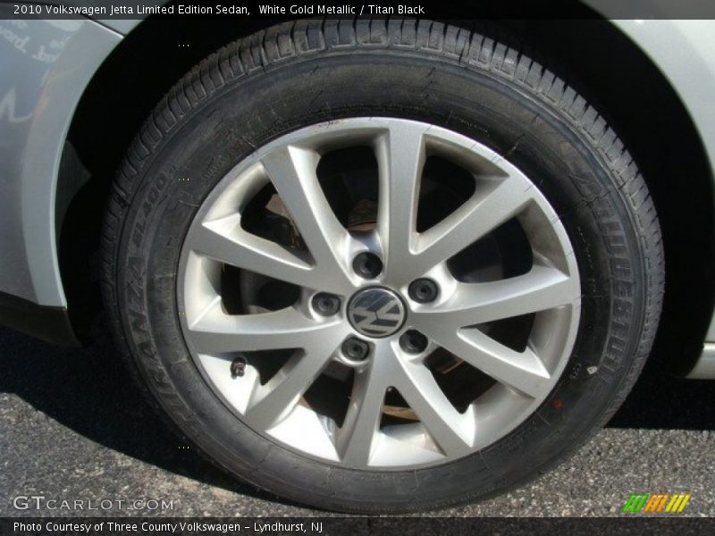 White Gold Metallic / Titan Black 2010 Volkswagen Jetta Limited Edition Sedan
