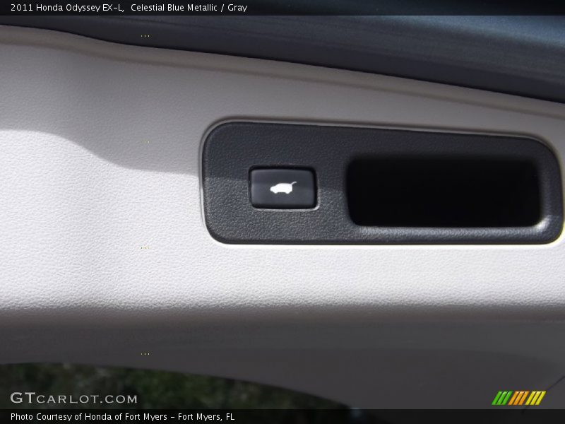 Celestial Blue Metallic / Gray 2011 Honda Odyssey EX-L