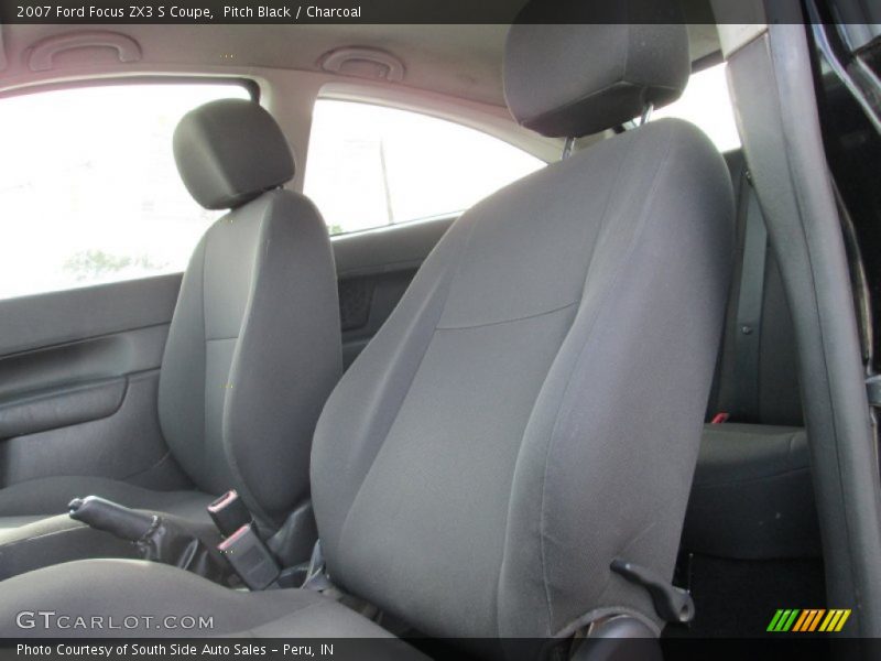 Pitch Black / Charcoal 2007 Ford Focus ZX3 S Coupe
