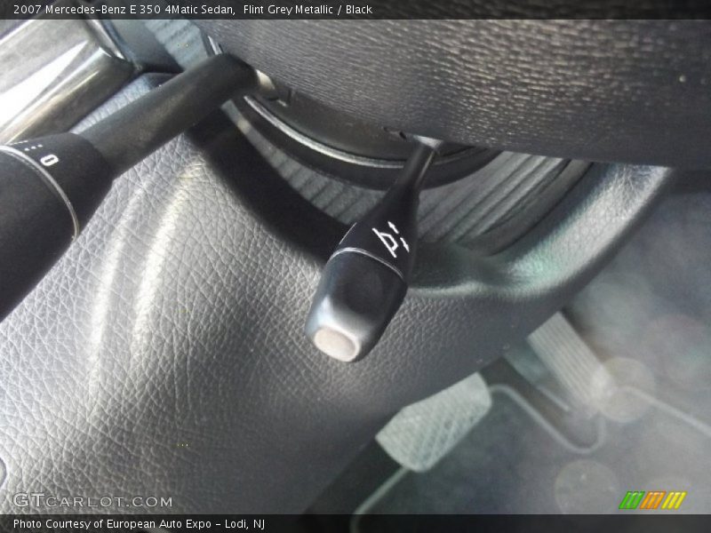 Flint Grey Metallic / Black 2007 Mercedes-Benz E 350 4Matic Sedan