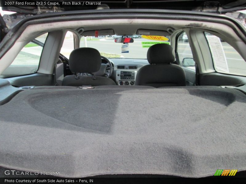 Pitch Black / Charcoal 2007 Ford Focus ZX3 S Coupe
