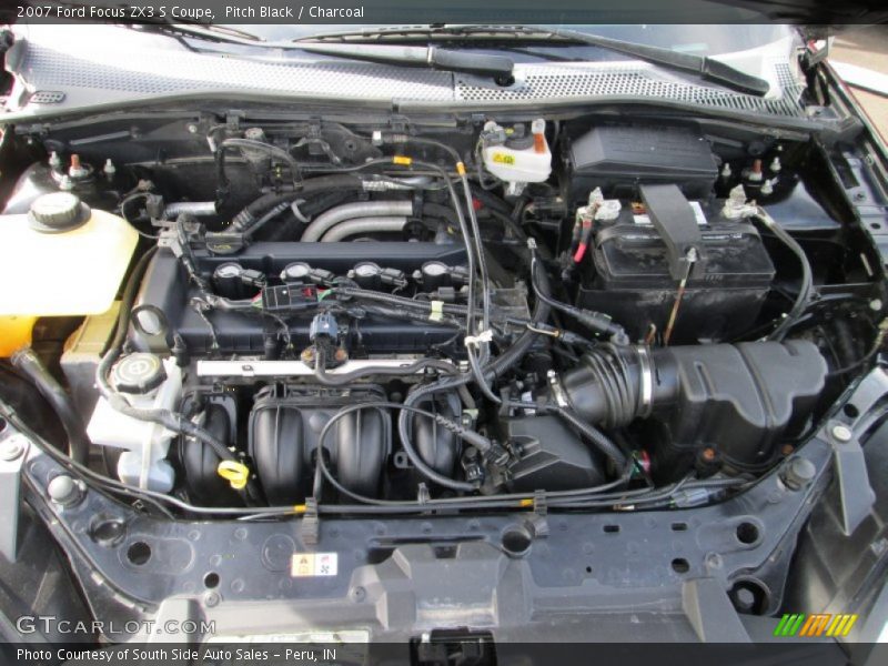 Pitch Black / Charcoal 2007 Ford Focus ZX3 S Coupe