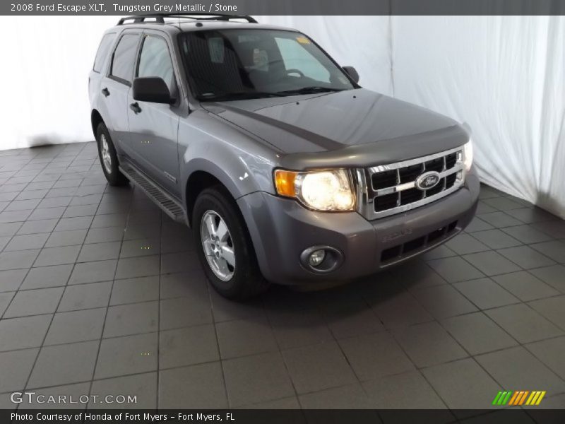 Tungsten Grey Metallic / Stone 2008 Ford Escape XLT
