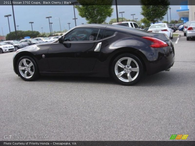 Black Cherry / Black 2011 Nissan 370Z Coupe