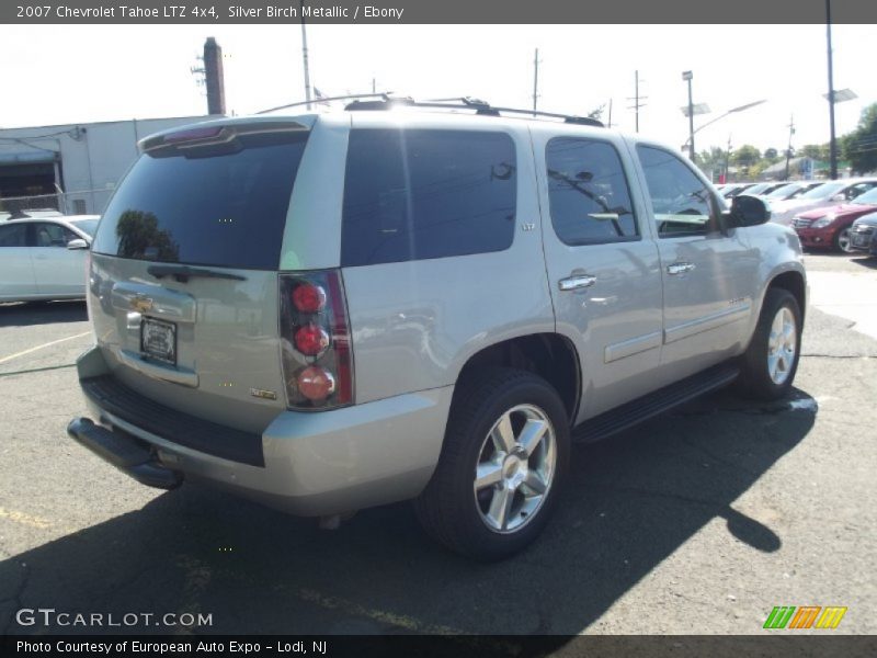 Silver Birch Metallic / Ebony 2007 Chevrolet Tahoe LTZ 4x4