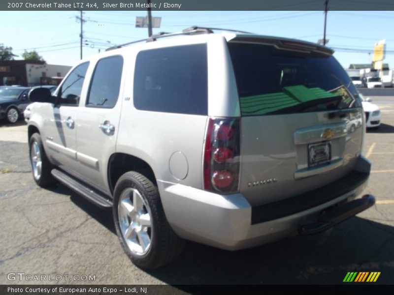 Silver Birch Metallic / Ebony 2007 Chevrolet Tahoe LTZ 4x4