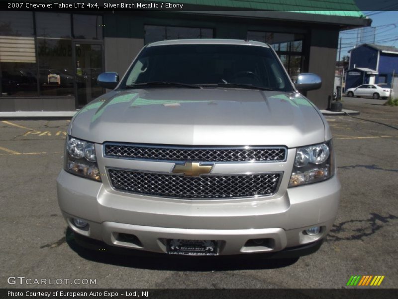 Silver Birch Metallic / Ebony 2007 Chevrolet Tahoe LTZ 4x4
