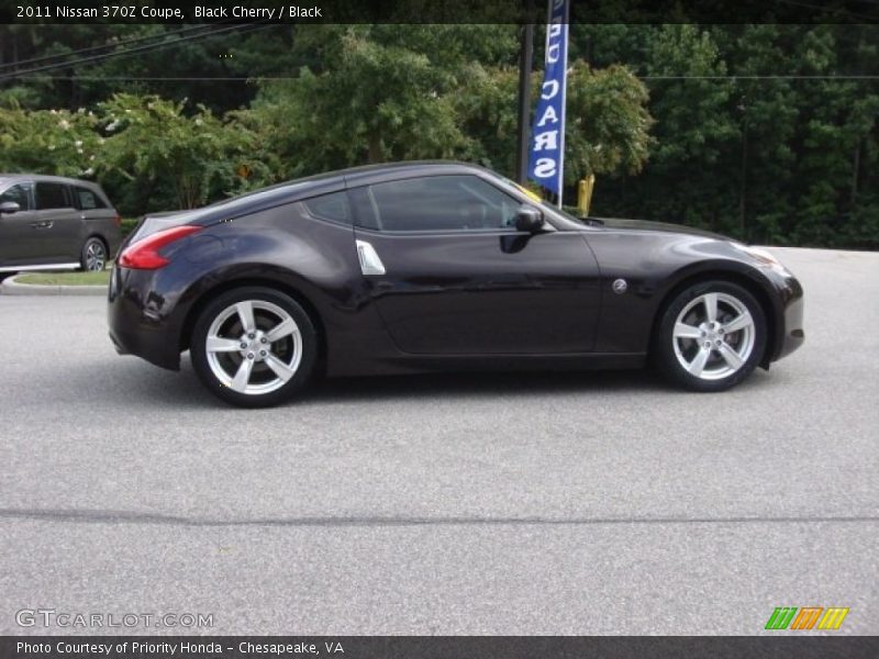 Black Cherry / Black 2011 Nissan 370Z Coupe