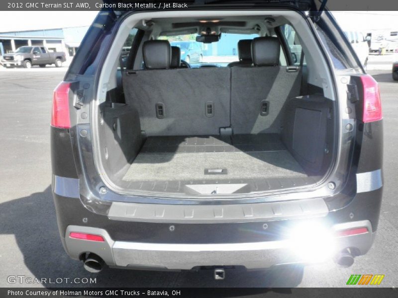 Carbon Black Metallic / Jet Black 2012 GMC Terrain SLT AWD