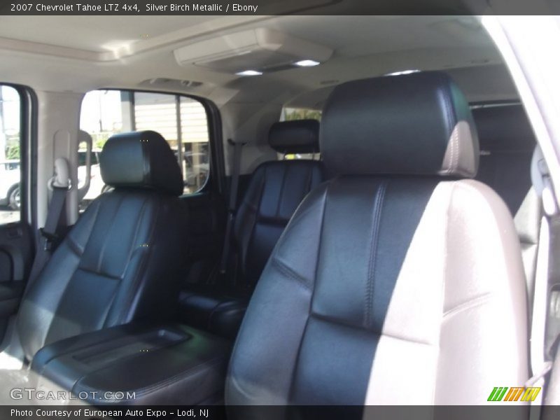 Silver Birch Metallic / Ebony 2007 Chevrolet Tahoe LTZ 4x4