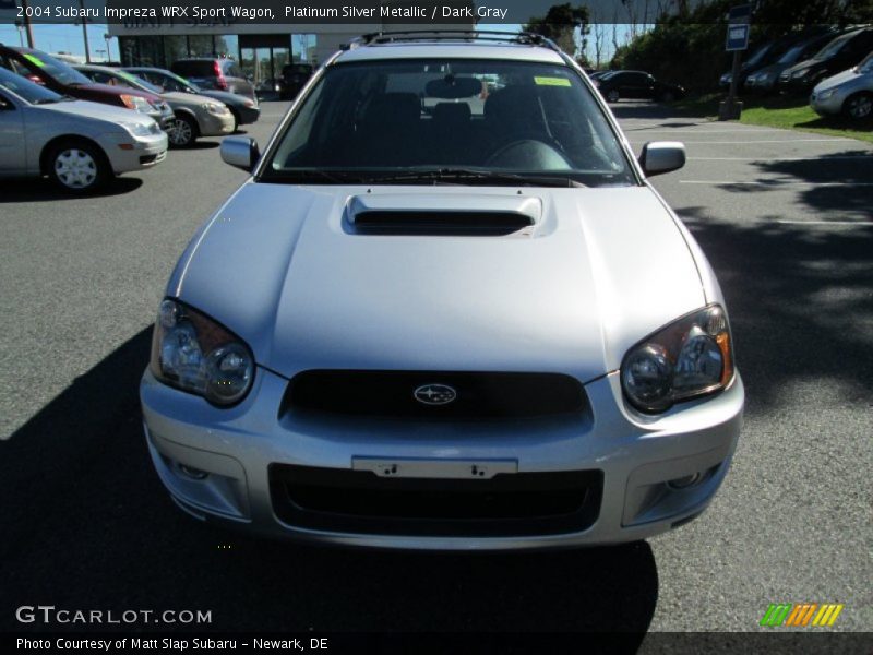 Platinum Silver Metallic / Dark Gray 2004 Subaru Impreza WRX Sport Wagon