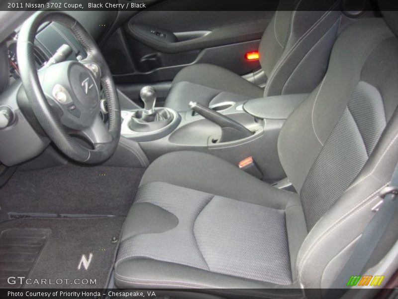  2011 370Z Coupe Black Interior