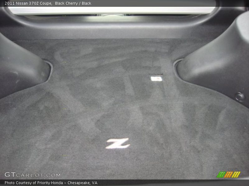 Black Cherry / Black 2011 Nissan 370Z Coupe