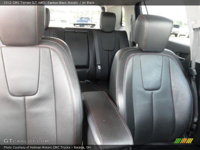 Carbon Black Metallic / Jet Black 2012 GMC Terrain SLT AWD