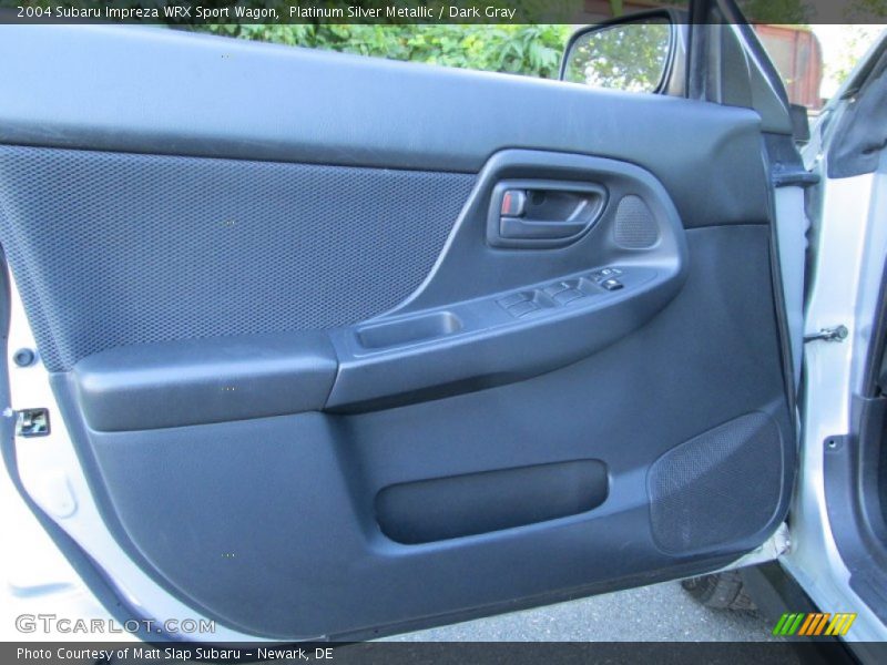 Platinum Silver Metallic / Dark Gray 2004 Subaru Impreza WRX Sport Wagon