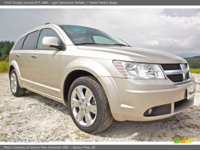 Light Sandstone Metallic / Pastel Pebble Beige 2009 Dodge Journey R/T AWD