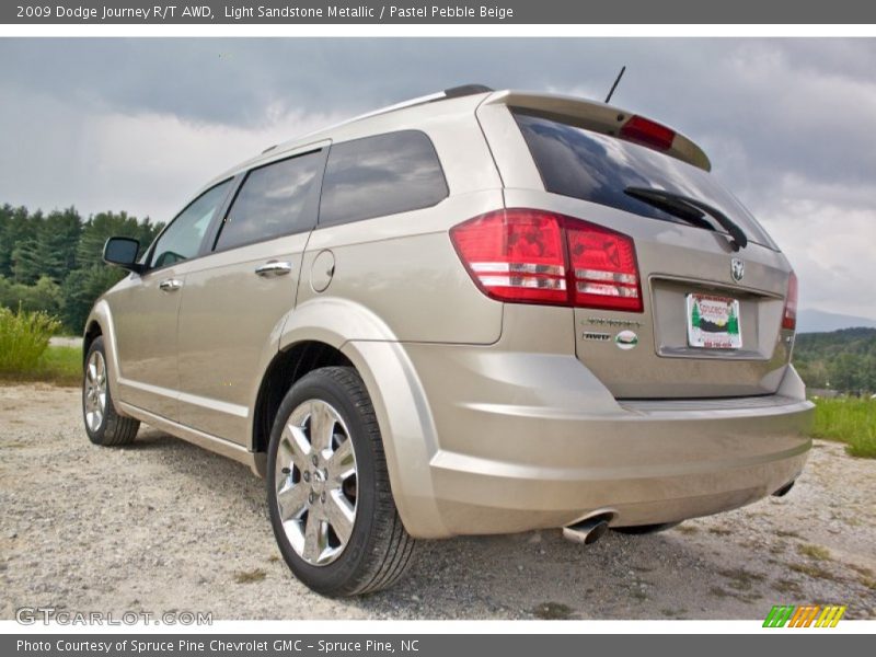 Light Sandstone Metallic / Pastel Pebble Beige 2009 Dodge Journey R/T AWD