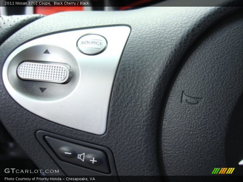 Controls of 2011 370Z Coupe